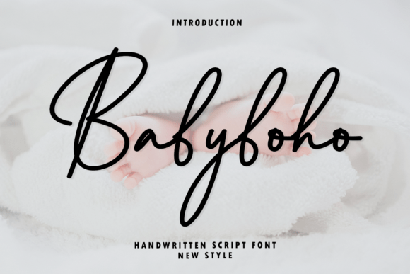 Babyboho: The Handwritten Script for Modern Elegance