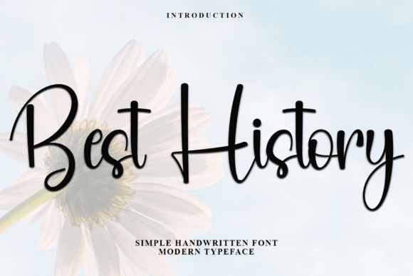 Best History: A Distinctive Font for Modern Design