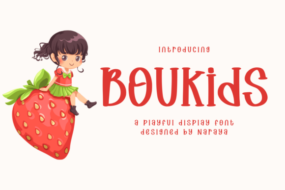 Boukids: A Playful Font for Authentic Branding
