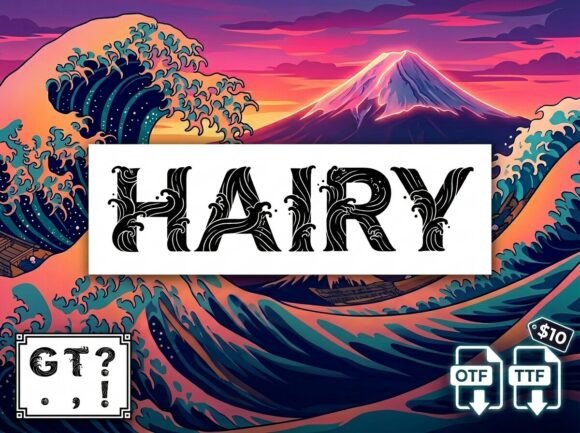 Hairy Font: Bold Typography for Impactful Design