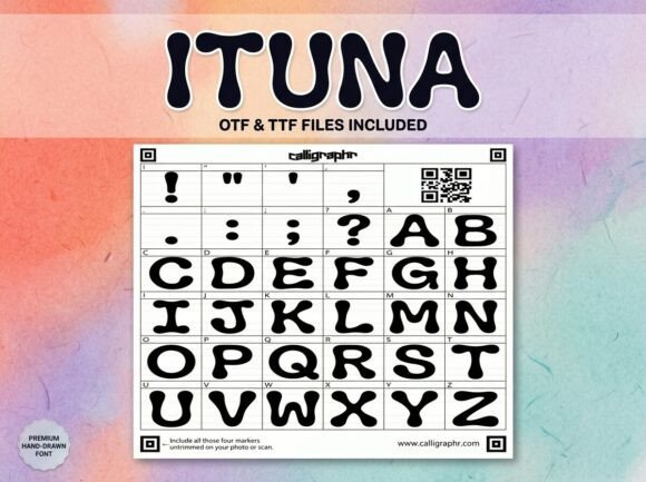 Ituna: The Decorative Display Font for Creative Impact