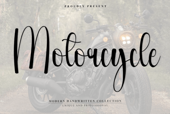 Motorcycle: Capturing Autumnal Sophistication in Script