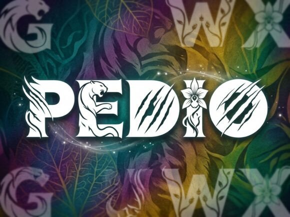 Pedio: A Decorative Font for Bold Visual Impact