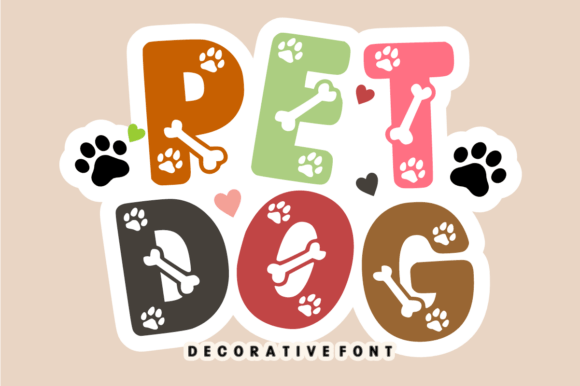 Pet Dog: A Playful Font for Creative Branding