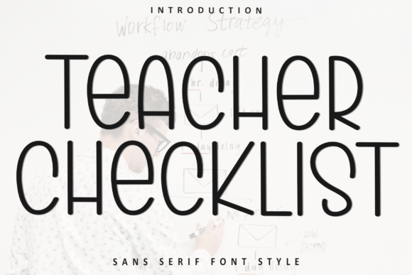 Teacher Checklist: Festive Typography for Modern Design Projects