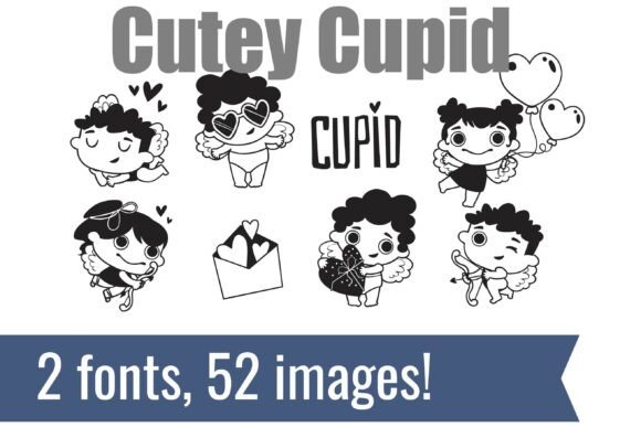 Unlock Creative Magic with the Cutey Cupid Font Bundle